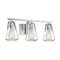 Nuvo Fixture, Vanity, 3-Light, Incandescent, 60W, 120V, A19, Medium Base, Wire Length: 7 in. 60/7113 - alternate 1